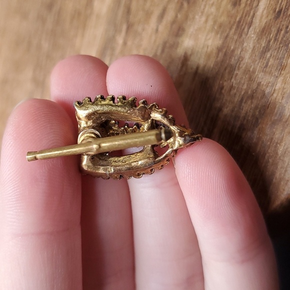 Unique cufflink crystal heirloom Gatsby collectible - Picture 2 of 2